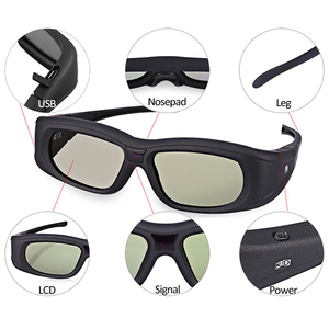 Nhà máy Cung Cấp 144Hz DLP Link Chiếu Mới Shutter 3D Glasses - Product Image 6