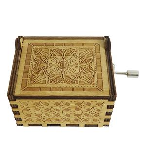 Carillon in Legno a Manovella 'Volami sulla Luna' per Regali, Vendita all'Ingrosso - Product Image 4