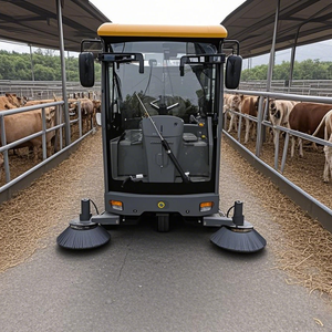 Balayeuse <span class=keywords><strong>électrique</strong></span> industrielle automatique à conduite autonome pour extérieur, vente directe usine, avec efficacité de 16 000/h, réservoir de poussière de 220 L et réservoir d'eau de 200 L - Product Image 4