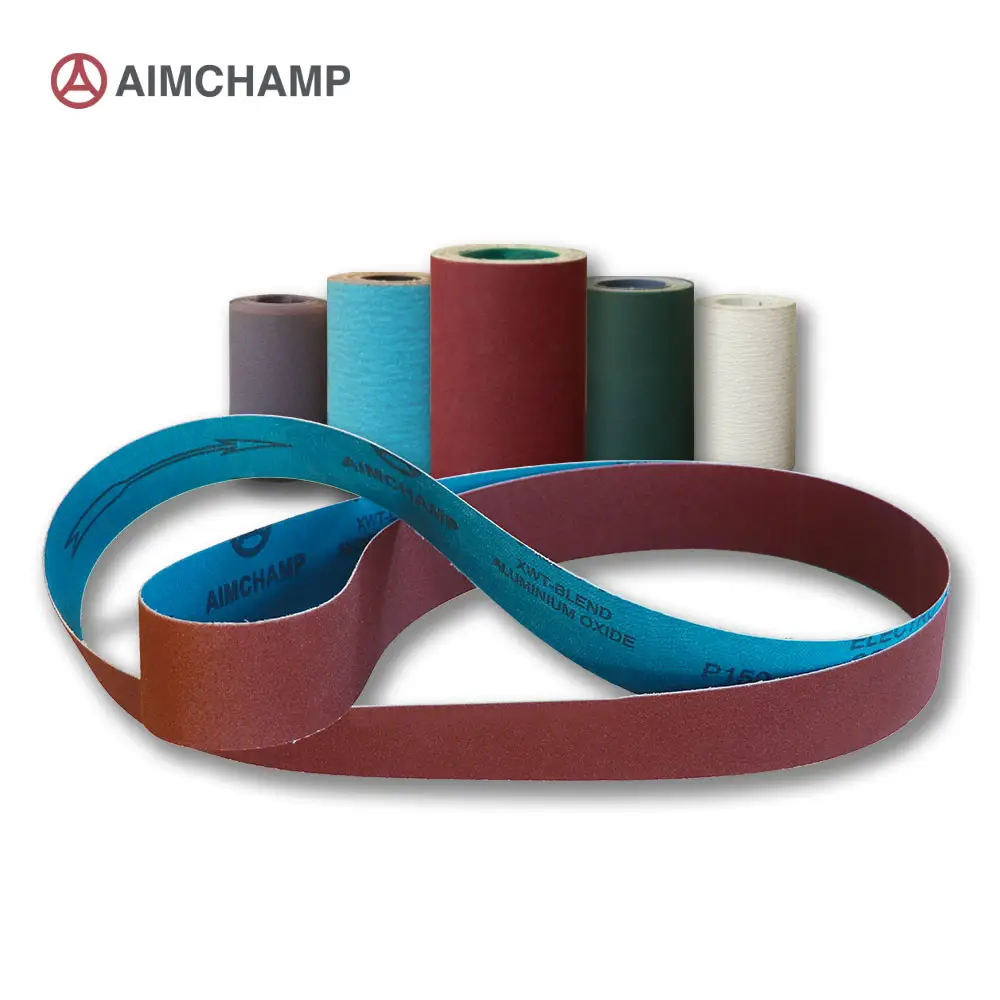 High Quality 250*750 Gsk-51 Abrasive Ceramic Wide Woodworking Machine Aluminum Oxide Sanding Belts