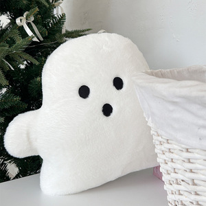 Halloween Sale Custom Ghost-Shaped Cushion New Cartoon Pillow Doll Toy Festive Decorative Pillows with Stuffed - Product Image 4