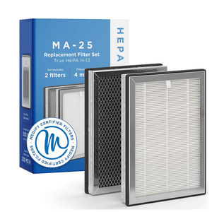 Juego de filtros de repuesto Medify Ma-25 True Hepa H-13, 2 filtros para purificador de aire - Product Image 1