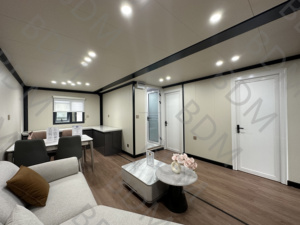 Casas prefabricadas paneles <span class=keywords><strong>de</strong></span> metal <span class=keywords><strong>de</strong></span> espuma, construcción portátil <span class=keywords><strong>de</strong></span> metal para granero, casa <span class=keywords><strong>de</strong></span> <span class=keywords><strong>playa</strong></span>, apartamento - Product Image 4