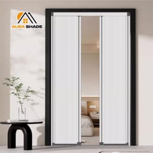 Chất lượng cao có thể thu vào màn hình với trượt tổ ong ánh nắng mặt trời được xây dựng trong cho trackless với chuỗi Rèm Shades & cửa chớp - Product Image 6