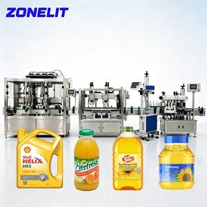 Ligne <span class=keywords><strong>de</strong></span> machines <span class=keywords><strong>de</strong></span> remplissage, <span class=keywords><strong>de</strong></span> bouchage et d'étiquetage <span class=keywords><strong>de</strong></span> liquides (huiles comestibles, huiles cosmétiques) <span class=keywords><strong>de</strong></span> type piston, haute précision, <span class=keywords><strong>prix</strong></span> usine - Product Image 1