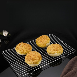 Stainless Steel Grill Rack 16X22cm 26X19cm 31X22cm 40X28cm For BBQ Oven Baking Cooling Rack Drying Rack - Product Image 2