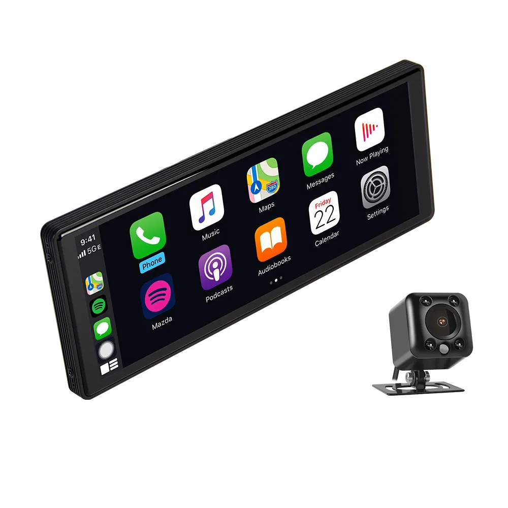 VSYSTO 10.26 ''Écran tactile sans fil WiFi BT Carplay Android Auto 1080P FHD Dashcam DVR