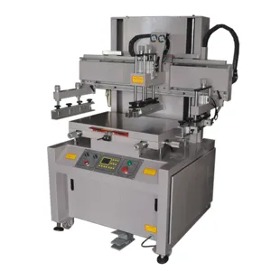 High precision semi automatic silk screen printer for label paper and glass printing HS-70100GJ