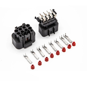 8 Pin Automotive <b>Light</b> <b>Socket</b> Connector Waterproof 2.3mm Male And Female Plug For Car Use - Product Image 1