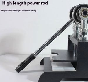 Professional Three-dimensional <b>Table</b> <b>Tennis</b> Racket Rubber Cutting Machine Set Universal Manual Horizontal Racket Straight - Product Image 3