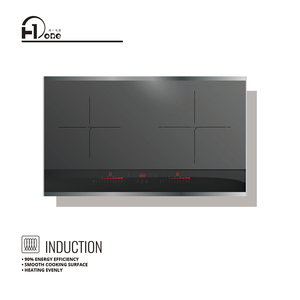LED Built-in Double Induction Cooktop 4600W <strong>Digital</strong> Electric Countertop Burner <strong>Sensor</strong> Touch Stove - Product Image 1
