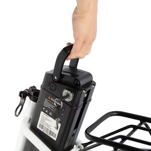 Vélo électrique urbain pour femmes adultes, 26 pouces, cadre bas, frein à disque, batterie amovible, vélo électrique - Product Image 3