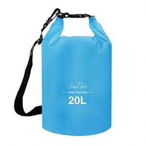 Borsa Impermeabile Compatta e Resistente da 2-50L per Escursionismo, Surf, Kayak, Arrampicata e Tour - Borsa Portatile in PVC per Attività Marine - Product Image 1