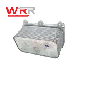 Refroidisseur d'huile moteur 2741880200 2741880100 pour Mercedes-Benz W205 W213 X253 C300 E300 GLC300 M274 – Échangeur de chaleur en aluminium pour lubrification - Product Image 6