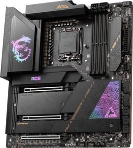เมนบอร์ดเกม MSI MEG Z790 Ace รองรับโปรเซสเซอร์ Intel 12th/13th/14th LGA 1700 PCIe 5.0 M.2 3.2 USB 2.5Gbps - Product Image 5