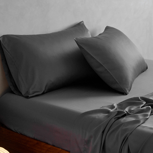 Tre tấm ga trải giường Set Hot Bán Oeko-Tex 100% tre tấm ga trải giường biểu tượng tùy chỉnh và Kích thước bộ đồ giường tre đặt thân thiện với môi vua - Product Image 4