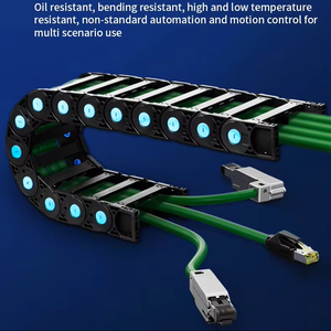 1m gige CCD công nghiệp cáp Ethernet Cat6 Mạng S/FTP RJ45 8p với khóa vít gige cáp thông tin liên lạc pa6.6 CE chứng nhận - Product Image 3