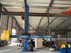 سعر المصنع 5 × 5 متر برج الرياح MIG TIG عمود أوتوماتيكي وازدهار خزان كبير - Product Image 6