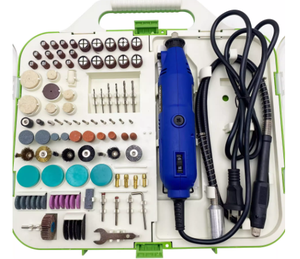 Handheld Electric <strong>Mini</strong> <strong>Grinder</strong> with Variable Speed Lightweight Design 230V 2.4mm Wheelhead Sanding Discs - Product Image 3