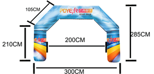 Pdyear nhà máy tùy chỉnh quảng cáo Inflatable vòm ngoài trời tổ chức sự kiện bắt đầu kết thúc sự kiện trong nhà lối vào tùy chỉnh Inflatable - Product Image 3