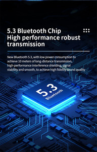 Tiếng Ồn Giảm Handsfree Mới Nhất Chơi Game Tai Nghe TWS Kinh Doanh Gt02 Tai Nghe Không Dây <span class=keywords><strong>Bluetooth</strong></span> 5.3 Headphone Thể Thao Earbuds - Product Image 6