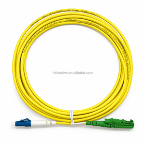 สายแพทช์ไฟเบอร์ออปติกแบบ Single Mode รุ่น E2000/APC to LC/UPC Simplex  ชนิด SM 9/125 G652D ขนาด 3.0 มม. ที่มีค่าการสูญเสียการแทรกต่ำ - Product Image 2