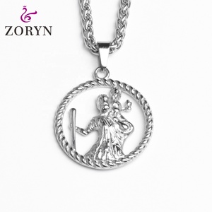 Colgante de Espada de León Griffin de Acero Inoxidable, Estilo Vikingo, Gótico, Punk, Biker, Medieval, Joyería de Moda de Acero de Titanio para Hombre - Product Image 4