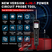 Nuevo Probador de Circuitos para Automóviles KINGBOLEN ECT300, 12V 24V, Probador de Voltaje para Automóviles con Cable de 32 Pies
