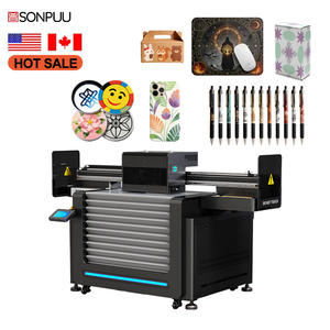 Impresora UV de Inyección de Tinta de Alta Resolución 9060, Venta Directa de Fábrica, G6 I3200, Impresión Plana UV de Secado Rápido, Aplicable a Precisión en Vidrio, Metal y Plástico - Product Image 1