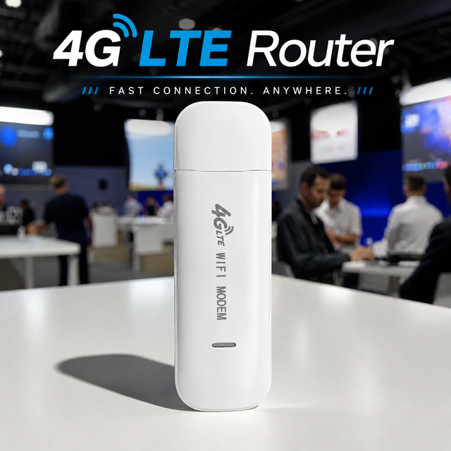 New Portable Lte 150Mbps Wireless Network Card Mobile Wi-fi Hotspot Router Usb 4g Dongle With Sim Card Slot Wireless Wifi Router