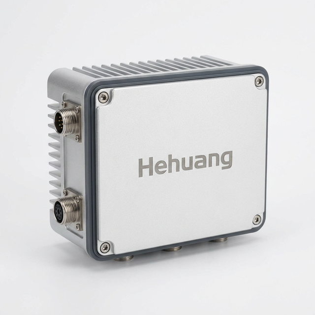 High Strength PLC Control Box Aluminum Alloy Housing CNC Machined Controller Box for Robotic and Power Systems