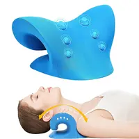 Travesseiro alongador de pescoço e ombro, dispositivo de tração cervical para tmj para alívio da dor, pescoço e ombro, Wh-98