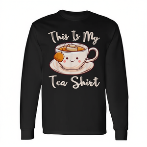 Questa è la mia maglietta da tè a maniche lunghe con design divertente per gli amanti del tè - Product Image 2
