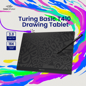 <span class=keywords><strong>Tablette</strong></span> graphique numérique DigiDraw T410 avec 16384 niveaux de pression, légère, professionnelle, USB C filaire, <span class=keywords><strong>pour</strong></span> débutants - Product Image 3
