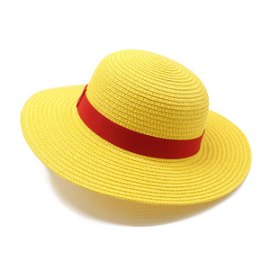 <span class=keywords><strong>Chapeau</strong></span> de paille jaune d'été pour fête et performance cosplay, pour fans d'anime, modèle One Piece (Roger, <span class=keywords><strong>Shanks</strong></span>, <span class=keywords><strong>Luffy</strong></span>) - Product Image 6