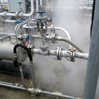 Raccord à déconnexion d'urgence cryogénique en acier inoxydable 304 avec connexion filetée à bride pour bras de chargement de liquides cryogéniques