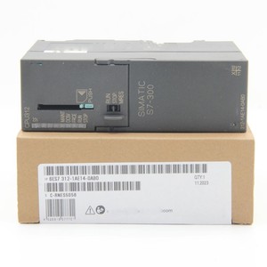 โมดูลซีพียู PLC รุ่นใหม่แท้ <span class=keywords><strong>6ES7</strong></span> <span class=keywords><strong>312</strong></span>-<span class=keywords><strong>1AE14</strong></span>-<span class=keywords><strong>0AB0</strong></span> SIMATIC S7-300 ซีรีส์ 32 KB มีสินค้าในสต็อก - Product Image 1