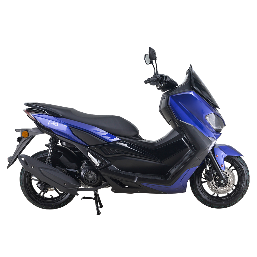 Новый дизайн мопеда Q MAX 150cc, мопед с газовым двигателем в сборе 90 км