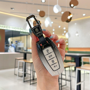 Étui de protection en alliage de zinc et gel de silice pour clé de voiture ORA Es11 Good Cat R1 R2 Baimao <span class=keywords><strong>IQ5</strong></span> EV, porte-clés et accessoires - Product Image 5