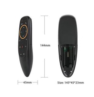 Télécommande vocale intelligente G10 en gros avec fonction d'apprentissage, récepteur USB sans fil 2.4G, souris gyroscopique G10S PRO