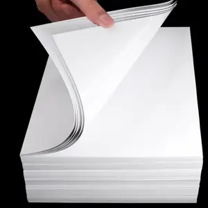 2024 Printable PP Waterproof Self-adhesive Glossy Matte Decal Paper Sheet For Inkjet Laser Printer A4 Vinyl Label Sticker Paper