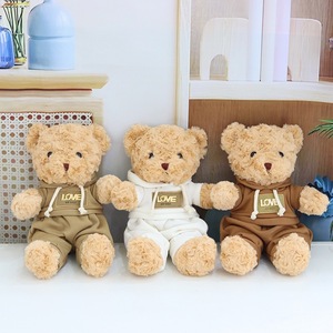 Carino piccolo orsacchiotto <span class=keywords><strong>con</strong></span> <span class=keywords><strong>bambola</strong></span> di <span class=keywords><strong>vestiti</strong></span> per bambini giocattoli di peluche di peluche - Product Image 2