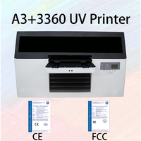 Impresora de Inyección de Tinta UV Automática Beric A3, Cabezales Dobles Industriales de Cama Plana, 2400 DPI, para Carcasas de Teléfono, Vidrio y Barniz, Nuevo Cabezal de Impresión XP600