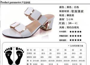 Sandali delle donne Casuali <span class=keywords><strong>Sexy</strong></span> di Alta-Scarpe col tacco alto per la Moda Estate Sandali Tacchi Spessi Pantofole - Product Image 6