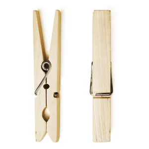 Bambus Bamboo Eco Friendly 옷 못 (High) 저 (Quality 내구성 걸 이식 Clips Bamboo Clothespins Photo Clip Bamboo peg 대 한 옷