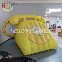Téléphone Gonflable Personnalisé Style Vintage pour Créer une Ambiance
