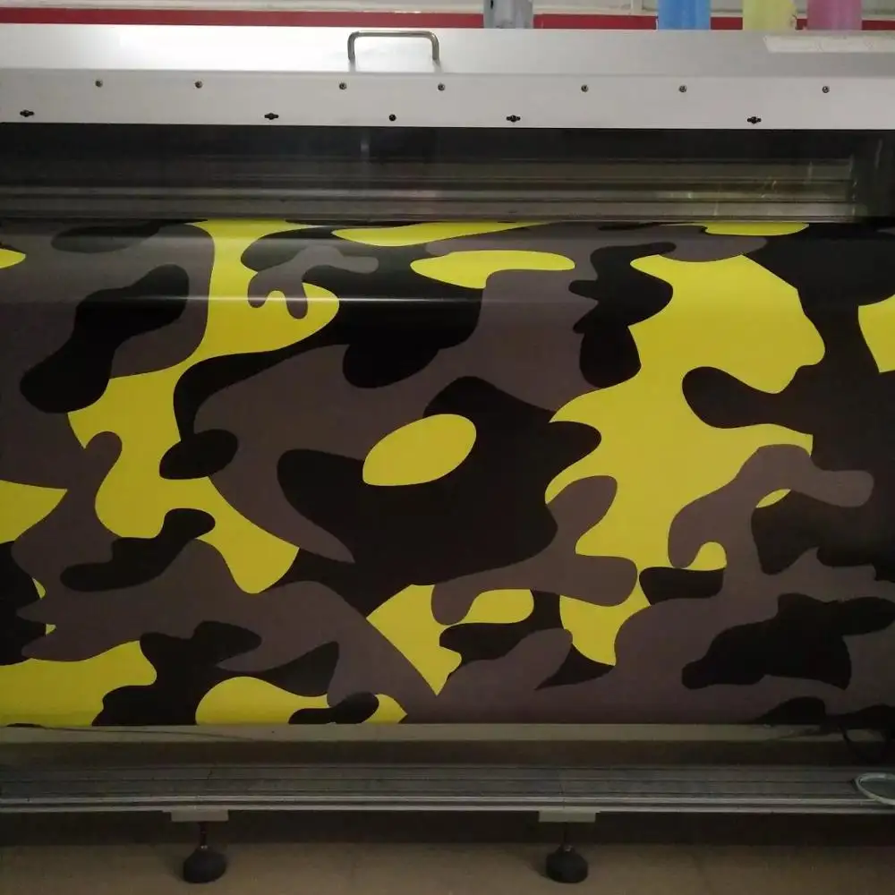 Werbe verkauf beste Qualität neues Design Wüsten wald Camo Karosserie Aufkleber Film mit Luftblasen frei selbst klebend