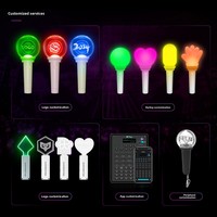 Ballon LED personnalisé avec logo, contrôle par application, télécommande DMX pour fête, concert, événement, lumière RGB, ballon portatif, piles AAA, certifié CE