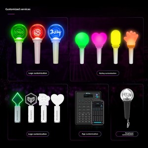Bola de <span class=keywords><strong>Mano</strong></span> LED con Logotipo Personalizado, Control por Aplicación, Control Remoto DMX para Fiestas, Conciertos y Eventos, Bola Luminosa RGB, Funciona con Pilas AAA, Certificación CE - Product Image 6
