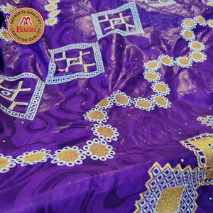 Nouvelle Arrivée Robe Boubou Dashiki Africaine en <span class=keywords><strong>Bazin</strong></span> Riche, Taille Mixte, Originale, Nigériane, Traditionnelle, Robe de Mariée ou Vêtement de Cérémonie - Product Image 2
